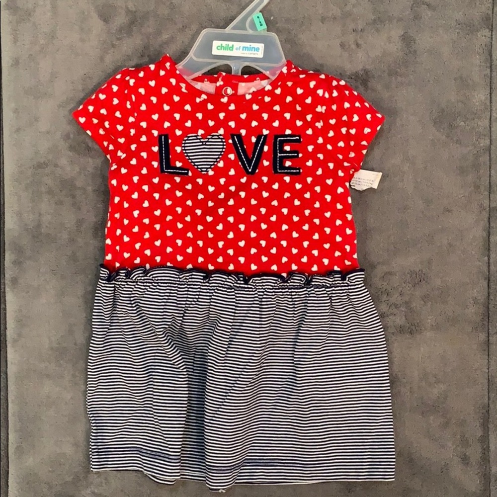 Baby girl dress set